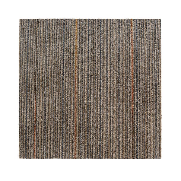 FLOORDIREKT Teppichfliese Berlin - Selbstliegend -  50x50 cm - Beige