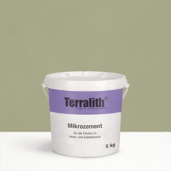 Terralith Mikro Zement für den Innen- und Außenbereich, 5 kg