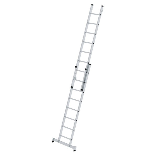 PROREGAL Sprossen-Mehrzweckleiter 2-Teilig mit Traverse 2 x 8 Sprossen