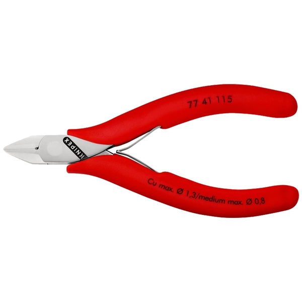 Knipex Seitenschneider mit rotem Griff