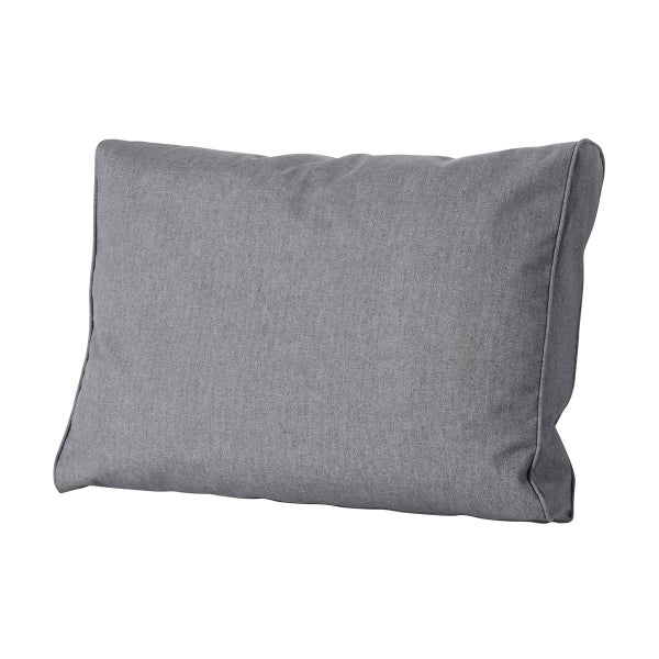 Lounge-Rückenkissen Oxford grau - Ca. 40x60 cm - 2er-Set