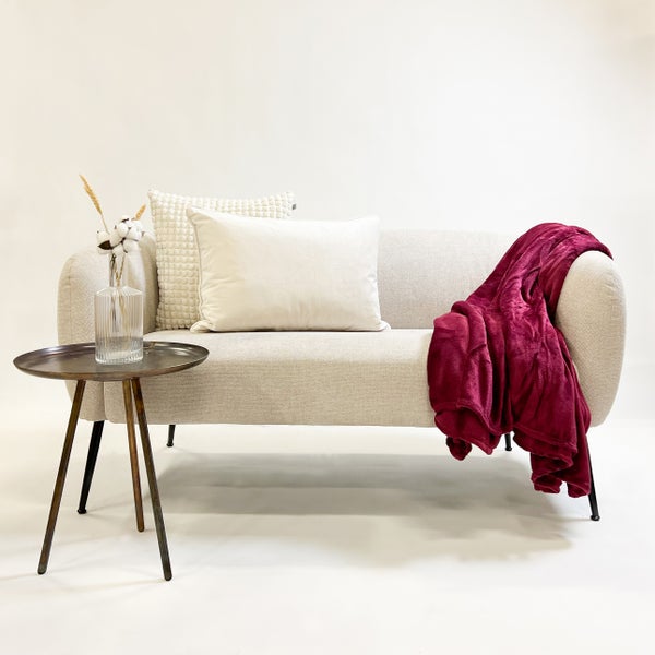 Wohndecke Charlie - Rot 200x220 cm