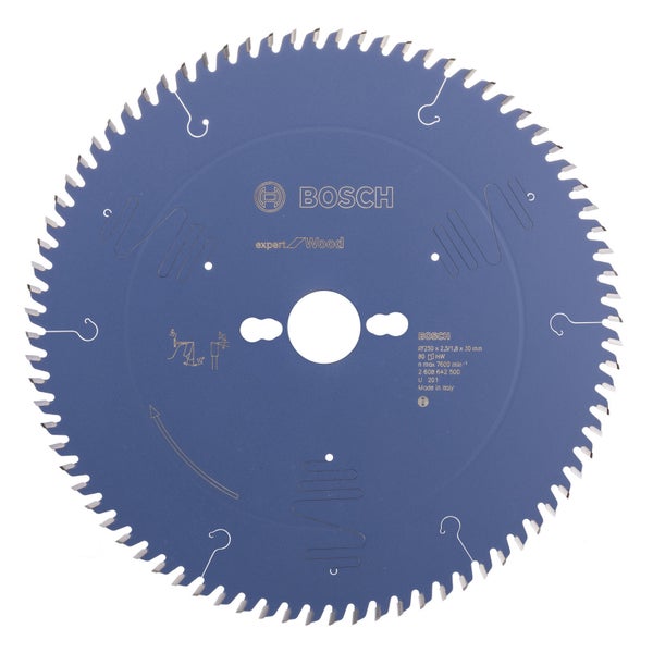Bosch Kreissägeblatt Expert for Wood für Tischkreissägen 210 x 2,5 x 30 mm 24 - 2608642500