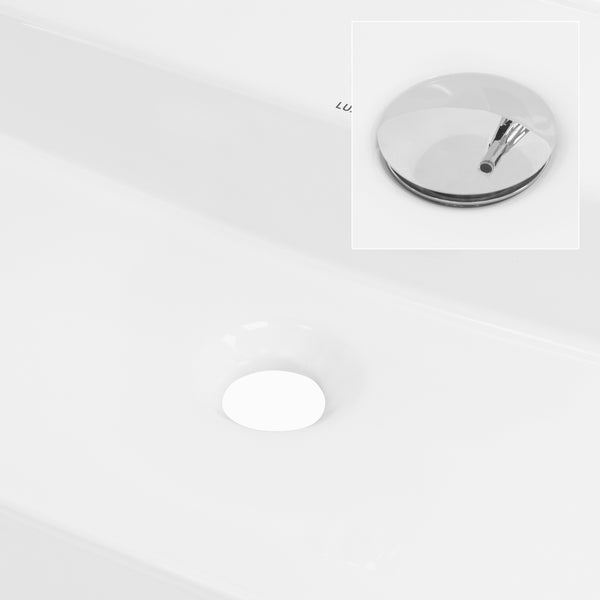 ML-Design Waschbecken aus Keramik in Weiß glänzend 80 x 40 x 12 cm, Oval, Moderne Aufsatzwaschbecken, Design Waschtisch Aufsatz-Waschschale Waschplatz Handwaschbecken, für das Badezimmer / Gäste-WC