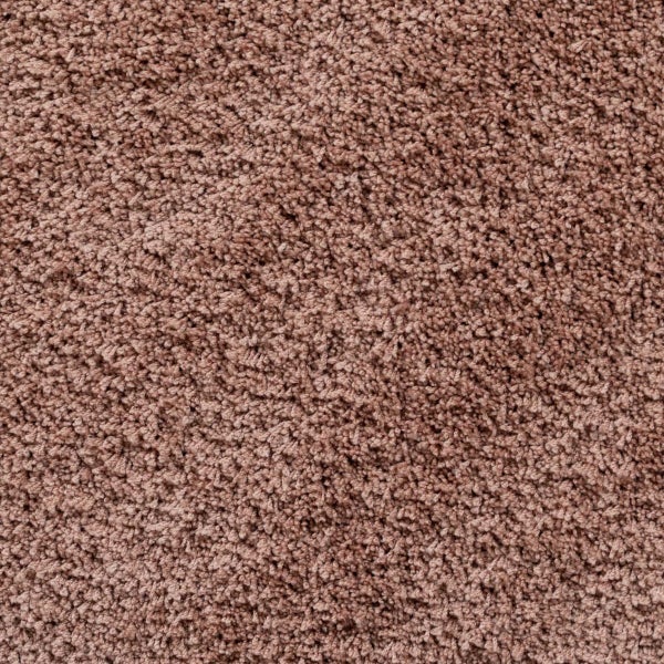 Velours Teppichfliesen flauschig altrosa Selbstliegende Teppichfliesen 50 x 50 cm ideal für Schlafzimmer 13 mm dick