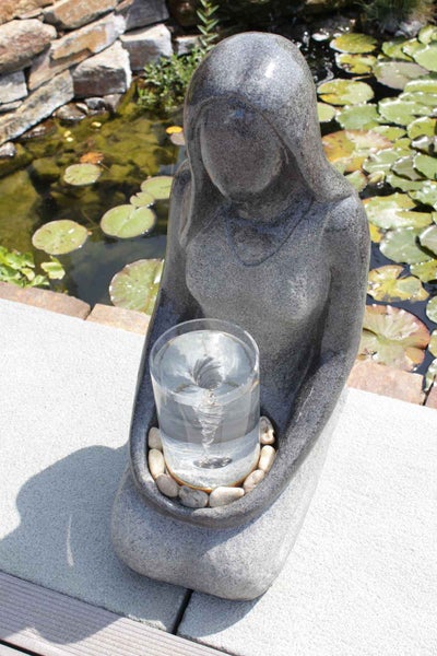 Gartenbrunnen Zierbrunnen FoDonna mit Wasserstrudel Effekt 10897