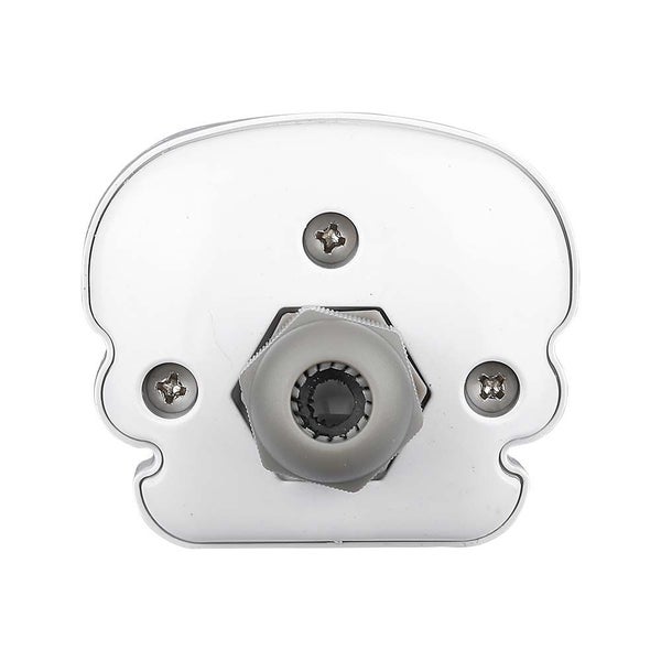 Detailansicht eines Spültischsiphon-Anschlussstücks