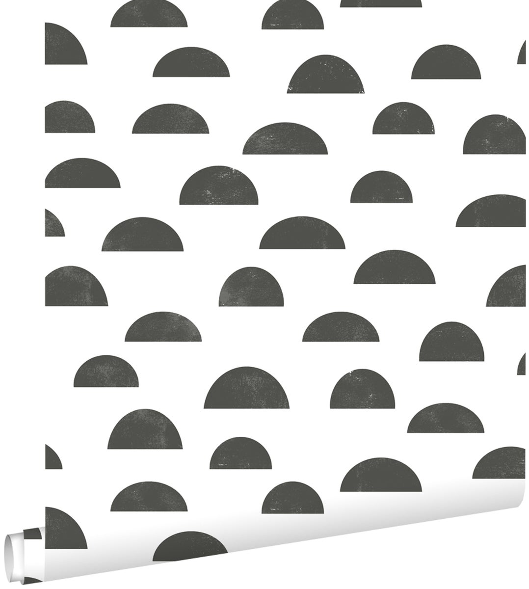 ESTAhome Tapete grafisches Motiv Schwarz-Weiß - 0,53 x 10,05 m - 139067