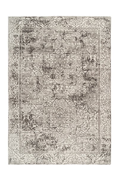 Flachflor Teppich Lavinia Grau Vintage 120 x 170 cm