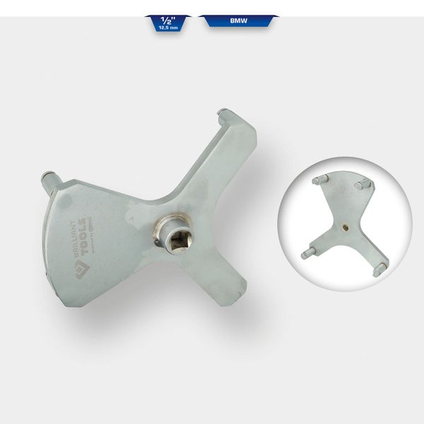 Werkzeug zum Gegenhalten der Riemenscheibe für BMW