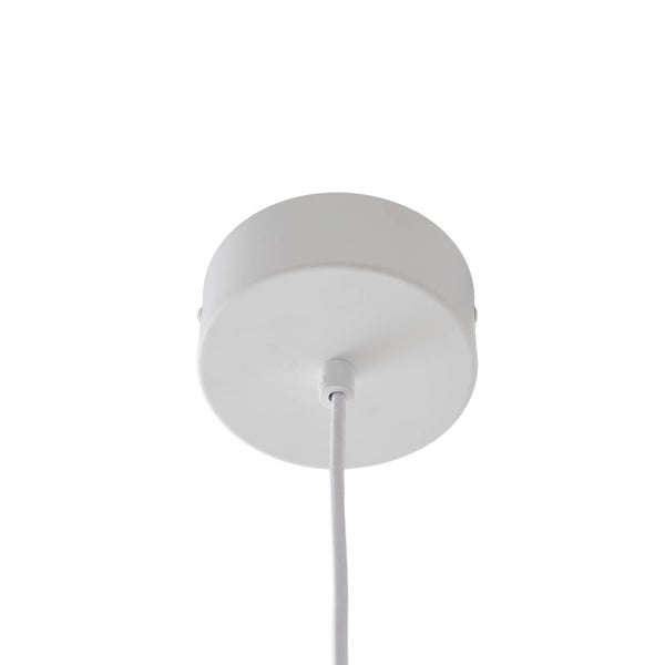 Lucande LED Faelinor (Design, Modern) in Weiß aus Aluminium (1 flammig ) Wohnzimmerleuchte