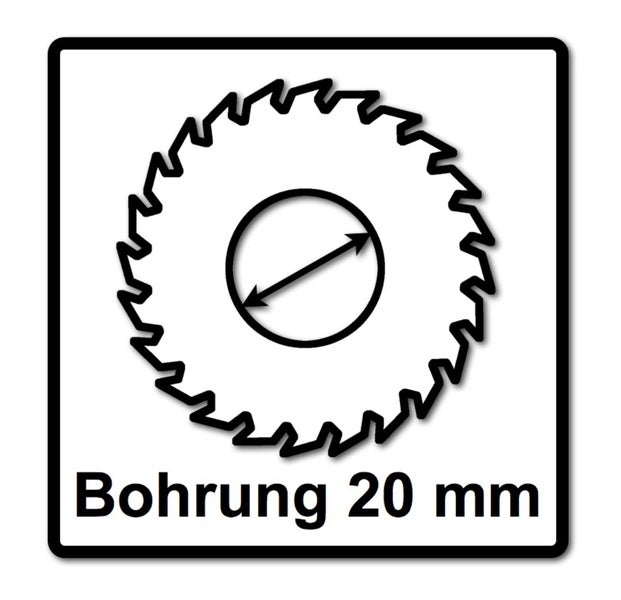 Festool 2x Kreissägeblatt Wood Rip Cut HW 160 x 1,8 x 20 mm PW12 ( 2x 205550 ) für Tauchsägen TS 55 F, TSC 55 K & Handkreissägen HK 55, HKC 55