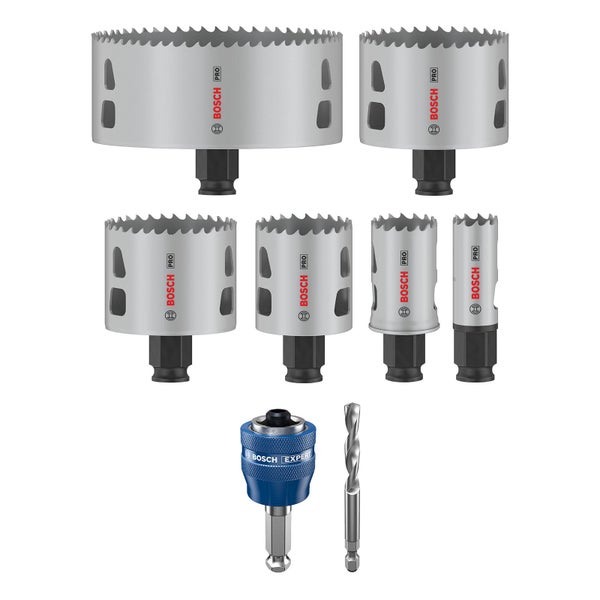 Bosch PRO Multi Material PC Plus Lochsägen-Set 8-tlg. - 2608594431