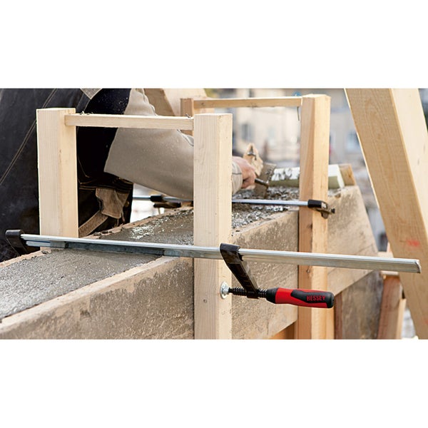 Bessey Temperguss-Schraubknecht 400 x 120 mm - TGK40-2K