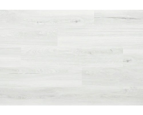 Heller Laminatboden in Holzoptik