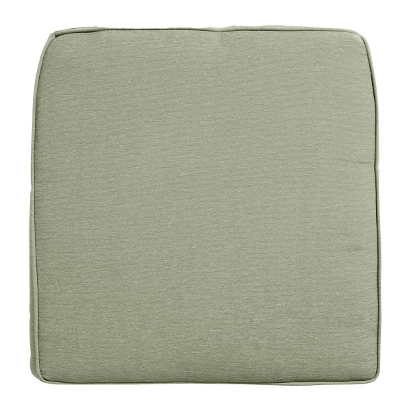Sitzkissen Korbgeflecht Panama Salbei - Ca. 48x48 cm - 4er-Set