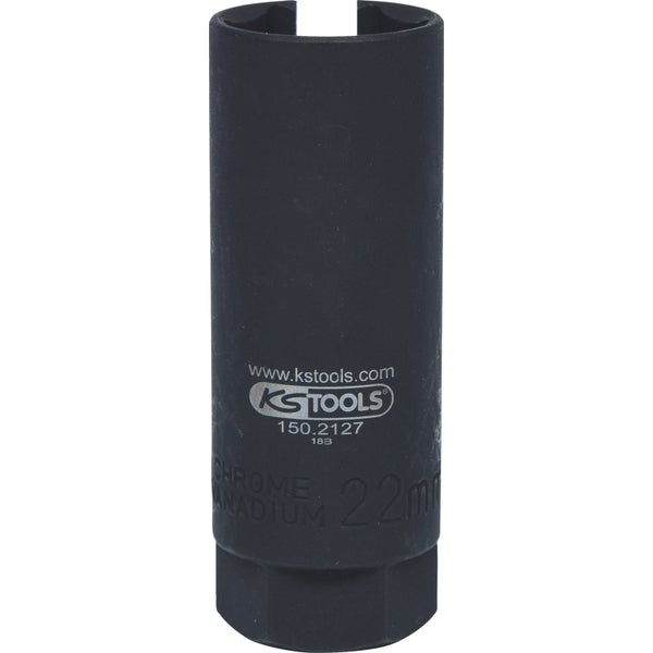 KS TOOLS 3/8 Lambdasonden Stecknuss tief geschlitzt 22 mm - 150.2127