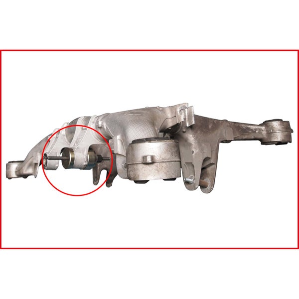 Achskörper mit Motorlager und Befestigungsmaterial