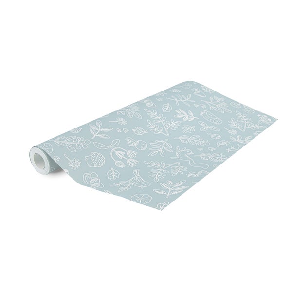 Tapetenrolle mit floralem Muster