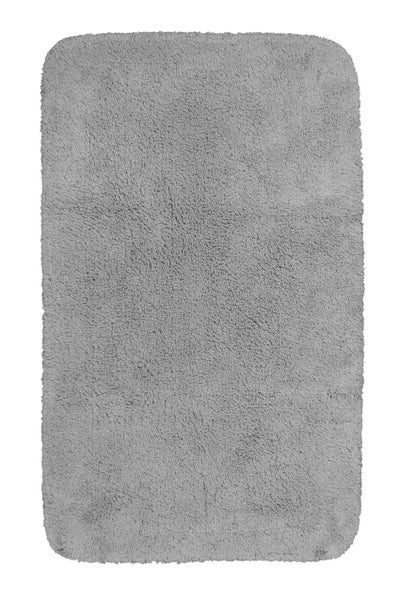 Badteppich Hellgrau Ole WECONhome Basics 55x65 cm