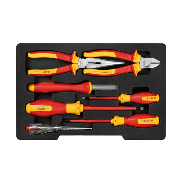 Bosch Combo Kit VDE-Werkzeug-Set gemischt 7tlg. - 1600A02NG3