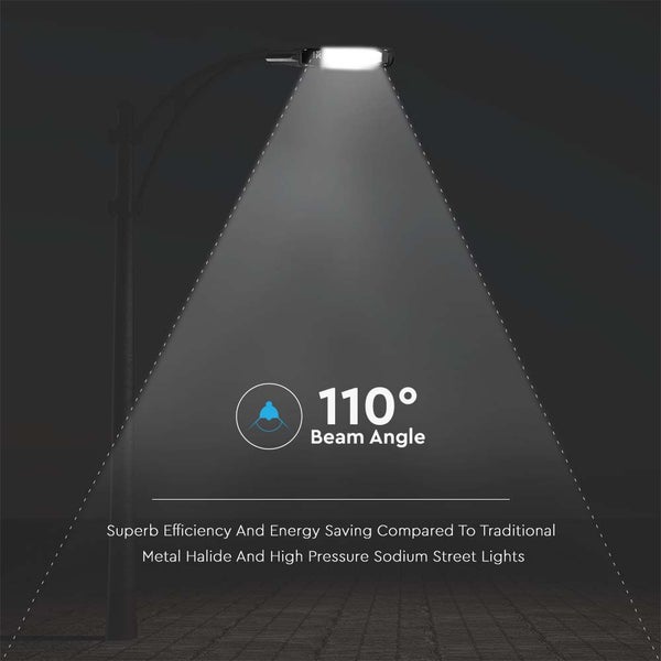V-TAC VT-15057ST - LED-Straßenleuchten - Schlanke Straßenleuchten - IP65 - Schwarz - 50 Watt -