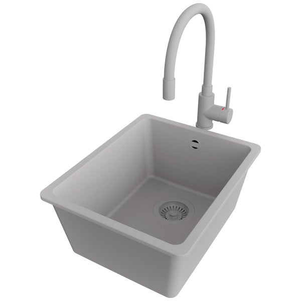 Spülbecken mit Wasserhahn