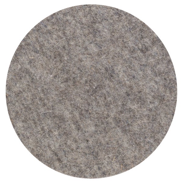 Runder Filzteppich