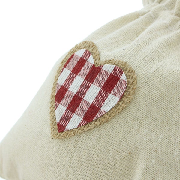 FRANK FLECHTWAREN | Geschenkbeutel Landhaus, 6er Set, POLYESTER, 15 x 19 cm, ohne Inhalt