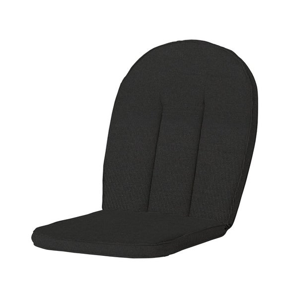 Gartenstuhlauflage Kettler Comfort/Prince Rib schwarz - Ca. 105x52 cm - 4er-Set