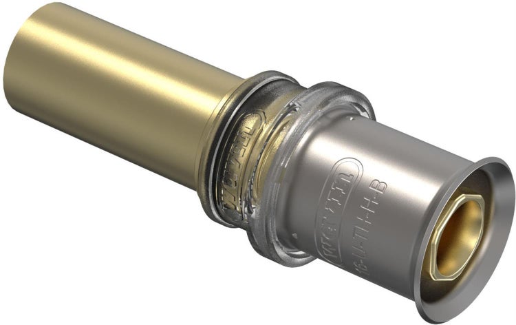 Pressfitting für Rohrinstallation aus Metall