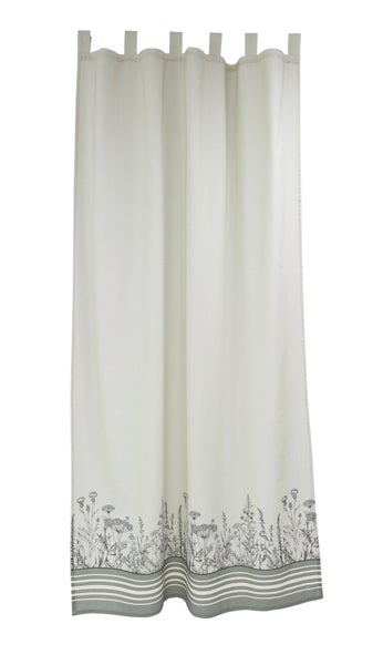 FRANK FLECHTWAREN|Vorhang Wiesenblumen, 140 x 220 cm, BAUMWOLLE, POLYESTER