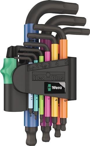 Wera Winkelschraubendrehersatz 950/9 9tlg. Kunststoffhalter - 5133164001