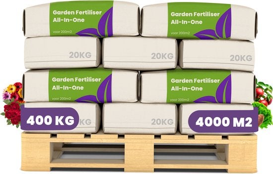 Gartendünger All-In-One (20x = 400 kg für 4.000m2) - Organifer