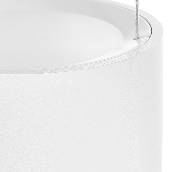 Arcchio LED Rotari (Modern) in Weiß aus Aluminium (1 flammig, ) Wohnzimmerleuchte
