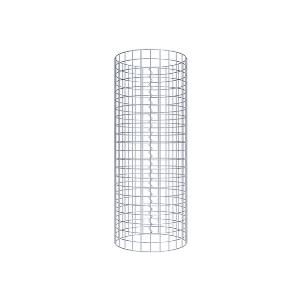 Gabionensäule Durchmesser 42 cm MW 5 x 5 cm rund - Höhe: 110 cm