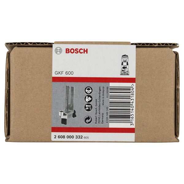 Verpackung der Bosch GKF 600 Oberfräse