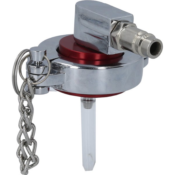 Kraftstoffprobenahmegerät aus Metall mit Kette