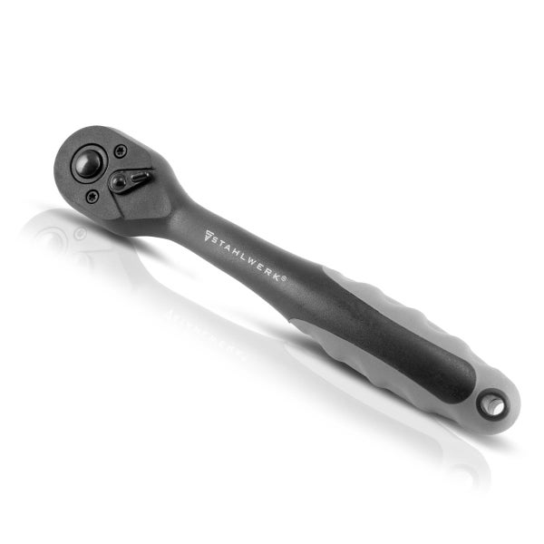 STAHLWERK Profi-Umschaltknarre aus Chrom-Vanadium 3/8 Zoll