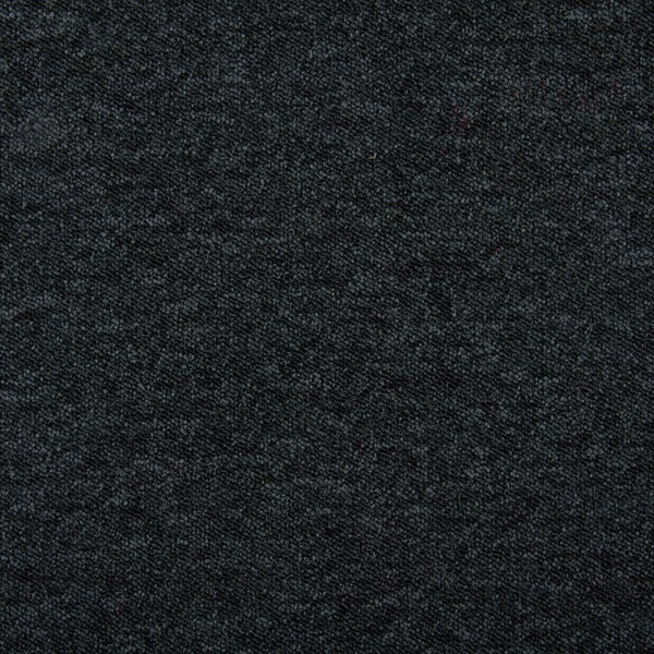 Teppichfliesen schwarz 50 x 50 cm Selbstliegende Teppichfliesen in Schlingen Qualität 5,4 mm dick für Büro und Geschäft