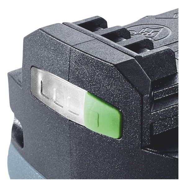 Festool Akku Set 2x BP 18 Li 3,0 C Akku 18 V 3,0 Ah / 3000 mAh Li-Ion ( 2x 577658 ) mit Ladestandanzeige