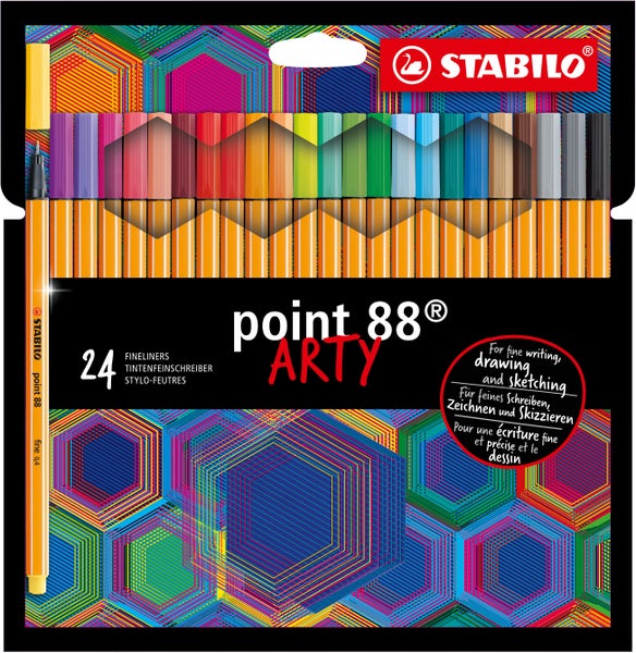 STABILO Fineliner point 88 ARTY 24er Set
