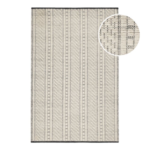 Wollteppich Creme Weiß Liv WECONhome 140x200 cm
