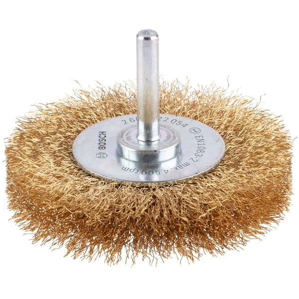 Bosch PRO Multi Material clean Scheibenbürste 75 x 0,20 mm gerader Schaft - 2608622054