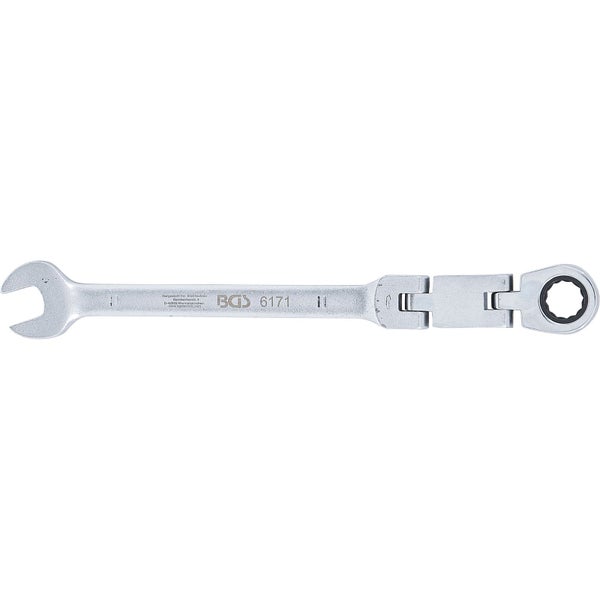 Gelenk-Ratschenringschlüssel mit offenem Maul von BGS