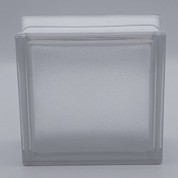 Ein einzelner Glasbaustein.