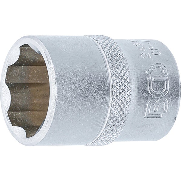BGS Steckschlüssel-Einsatz Super Lock Antrieb Innenvierkant 12,5 mm (1/2) SW 20 mm - 2420