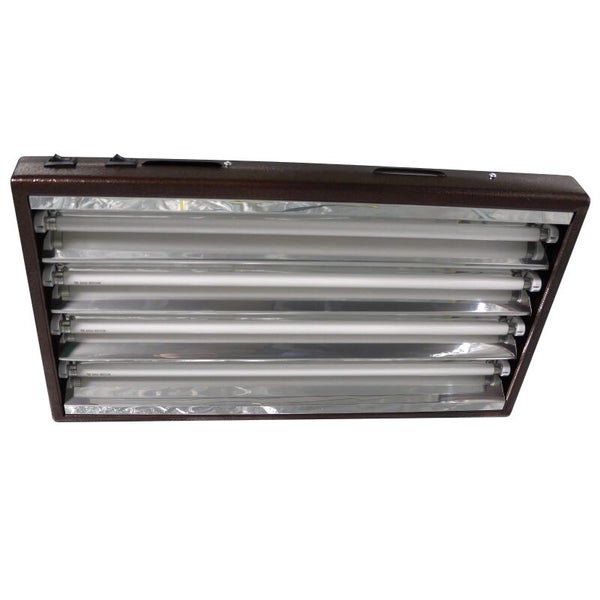 Pure Starlight T5 LSR Armatur 4x24W – Grow Anzuchtlampe für Stecklinge & Pflanzen – Geringe Wärmeentwicklung, energieeffizient – Leuchtmittel nicht enthalten
