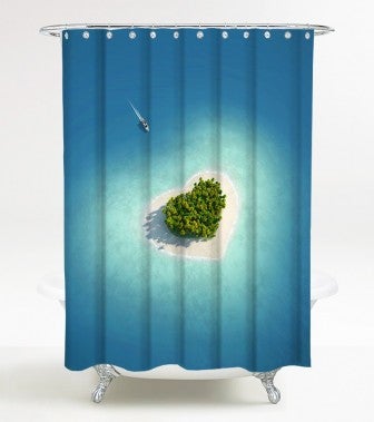 Duschvorhang Dream Island 180 x 200 cm