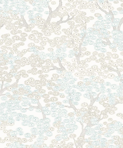 Masureel Tapete Blumen Beige - 53 cm x 10.05 m - 630674